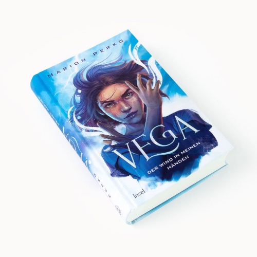Buchcover und Innenansicht für das Buch: Vega - Der Wind in meinen Händen