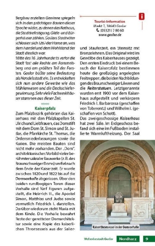 Buchcover und Innenansicht für das Buch: Harz - Der Reiseführer
