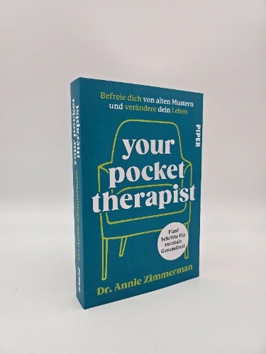 Buchcover und Innenansicht für das Buch: Your Pocket Therapist