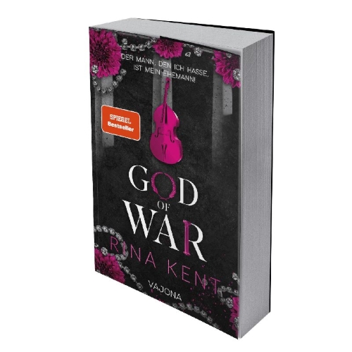 Buchcover und Innenansicht für das Buch: God of War: An Enemies to Lovers Marriage Romance