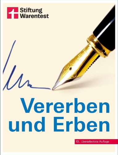 Buchcover und Innenansicht für das Buch: Vererben und Erben