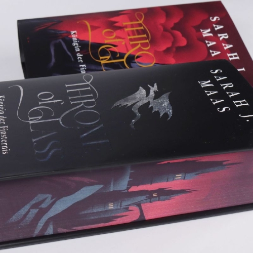 Buchcover und Innenansicht für das Buch: Queen of Shadows