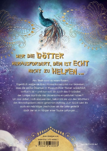 Buchcover und Innenansicht für das Buch: Aru Shah and the End of Time
