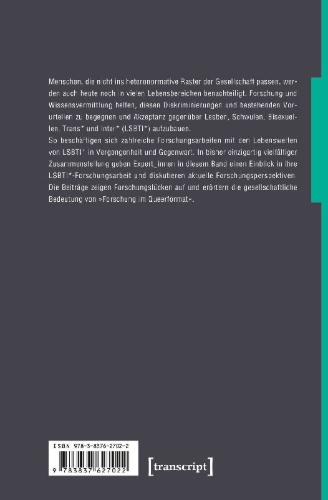 Buchcover und Innenansicht für das Buch: Forschung im Queerformat