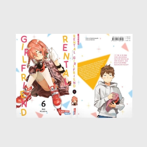 Buchcover und Innenansicht für das Buch: Kanojo, okarishimasu