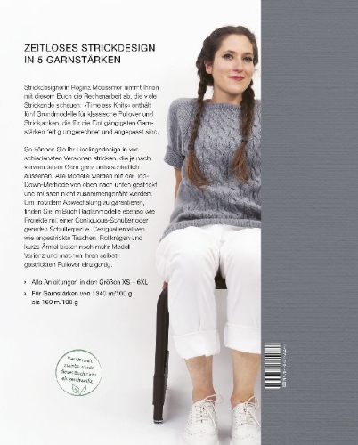 Buchcover und Innenansicht für das Buch: Timeless Knits