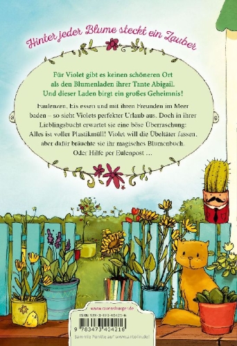 Buchcover und Innenansicht für das Buch: Der magische Blumenladen, Band 11: Hilfe per Eulenpost