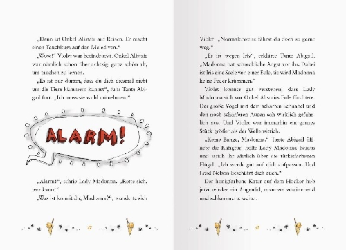 Buchcover und Innenansicht für das Buch: Der magische Blumenladen, Band 11: Hilfe per Eulenpost