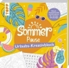 Buchcover und Innenansicht für das Buch: Sommer-Pause! Urlaubs-Kreativblock