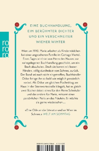 Buchcover und Innenansicht für das Buch: Ein Winter in Wien