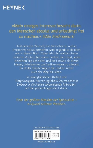 Buchcover und Innenansicht für das Buch: Einbruch in die Freiheit
