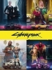 Buchcover und Innenansicht für das Buch: The World of Cyberpunk 2077
