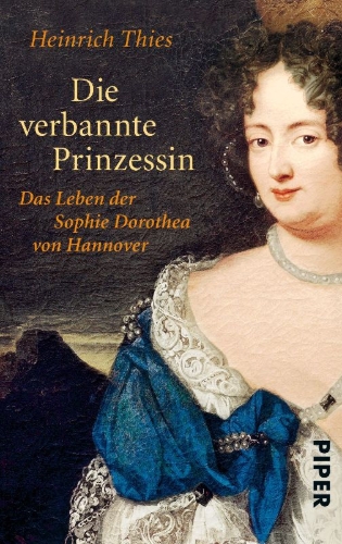 Buchcover und Innenansicht für das Buch: Die verbannte Prinzessin