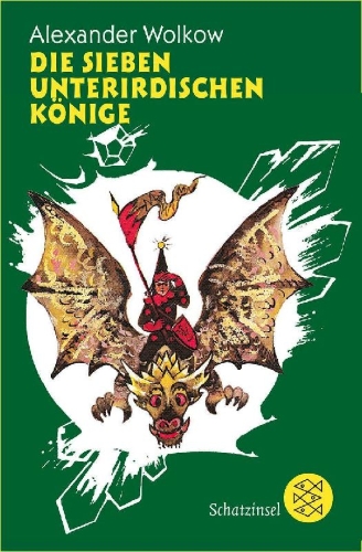 Buchcover und Innenansicht für das Buch: Die sieben unterirdischen Könige