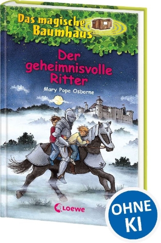 Buchcover und Innenansicht für das Buch: The Knight at Dawn