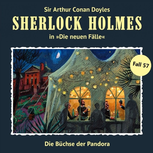 Buchcover und Innenansicht für das Buch: Sherlock Holmes - die neuen Fälle 57: Die Büchse der Pandora