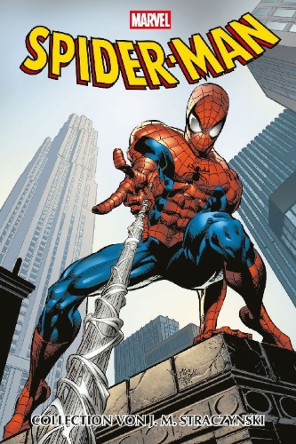 Buchcover und Innenansicht für das Buch: Amazing Spider-Man (1963) #515-#545, Friendly Neighborhood Spider-Man (2005)#1-#4, #24; Marvel Knights: Spider-Man (2024) #19-22; Sensational Spider-Man (2006) #41 sowie Bonusmaterial
