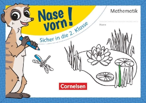 Buchcover und Innenansicht für das Buch: Nase vorn! - Mathematik - Übungshefte - 1. Schuljahr
