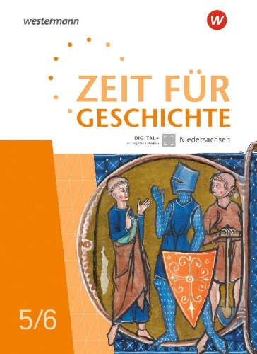 Buchcover und Innenansicht für das Buch: Zeit für Geschichte 5 / 6. Schulbuch. Für Gymnasien in Niedersachsen