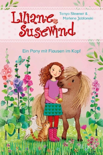 Buchcover und Innenansicht für das Buch: Liliane Susewind - Ein Pony mit Flausen im Kopf