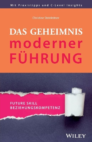 Buchcover und Innenansicht für das Buch: Das Geheimnis moderner Führung