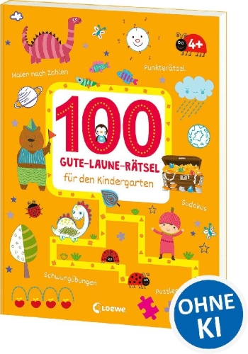 Buchcover und Innenansicht für das Buch: 100 jeux - Je m'amuse et je dessine (OT)