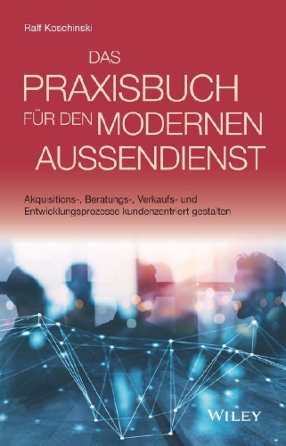 Buchcover und Innenansicht für das Buch: Das Praxisbuch für den modernen Außendienst