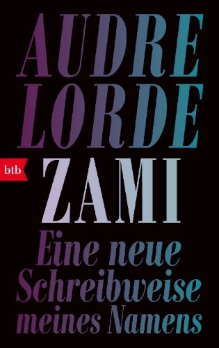 Buchcover und Innenansicht für das Buch: Zami