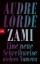 Buchcover und Innenansicht für das Buch: Zami