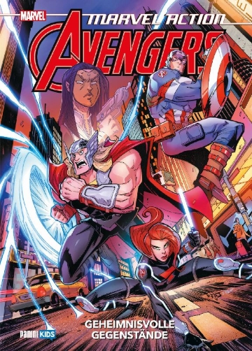 Buchcover und Innenansicht für das Buch: Marvel Action: Avengers #4-#6