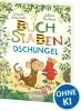 Buchcover und Innenansicht für das Buch: Buchstabendschungel