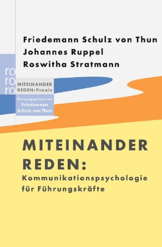 Buchcover und Innenansicht für das Buch: Kommunikationspsychologie für Führungskräfte
