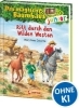 Buchcover und Innenansicht für das Buch: Das magische Baumhaus junior 10 - Ritt durch den Wilden Westen