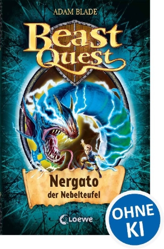 Buchcover und Innenansicht für das Buch: Beast Quest 41 - Nergato, der Nebelteufel