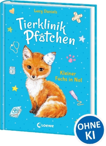 Buchcover und Innenansicht für das Buch: Animal Ark: Fox Cub Danger
