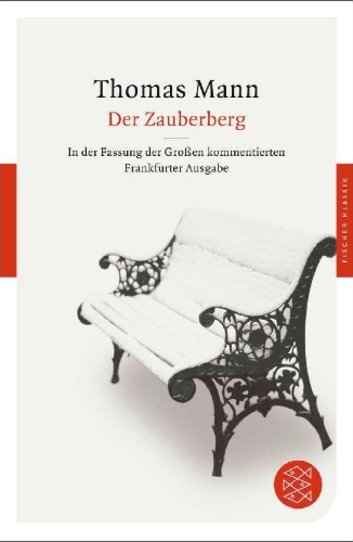 Buchcover und Innenansicht für das Buch: Der Zauberberg