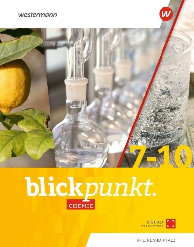 Buchcover und Innenansicht für das Buch: Blickpunkt Chemie. Gesamtband. Für Rheinland-Pfalz