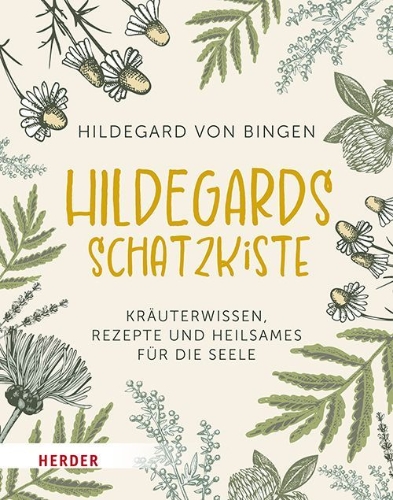 Buchcover und Innenansicht für das Buch: Hildegards Schatzkiste