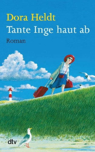 Buchcover und Innenansicht für das Buch: Tante Inge haut ab