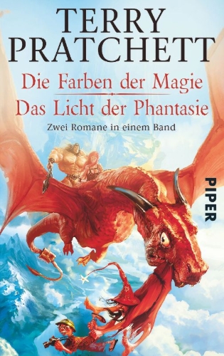 Buchcover und Innenansicht für das Buch: Die Farben der Magie . Das Licht der Phantasie