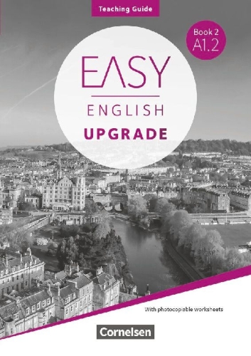 Buchcover und Innenansicht für das Buch: Easy English Upgrade. Book 2: A1.2 - Teaching Guide - Mit Kopiervorlagen