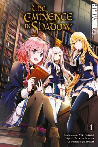 Buchcover und Innenansicht für das Buch: The Eminence in Shadow 04