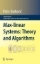 Buchcover und Innenansicht für das Buch: Max-linear Systems: Theory and Algorithms