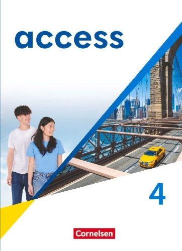 Buchcover und Innenansicht für das Buch: Access Band 4: 8. Schuljahr - Allgemeine Ausgabe 2022 - Schulbuch (Festeinband)