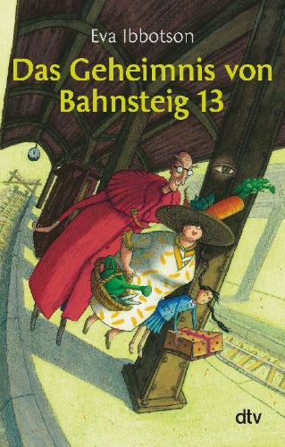 Buchcover und Innenansicht für das Buch: Das Geheimnis von Bahnsteig 13