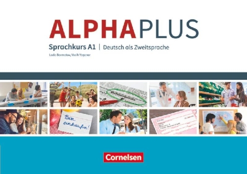 Buchcover und Innenansicht für das Buch: Alpha plus A1. Kursbuch mit MP3. Ausgabe 2011/12