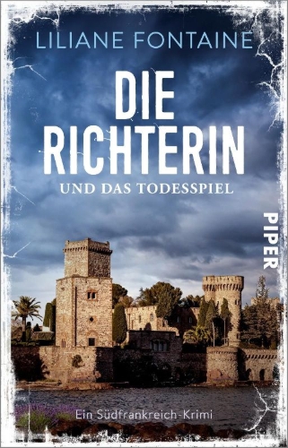 Buchcover und Innenansicht für das Buch: Die Richterin und das Todesspiel