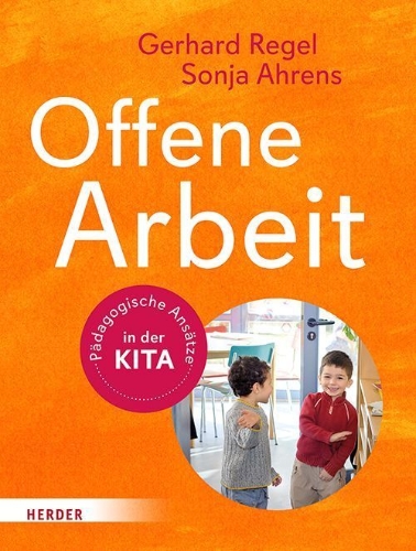 Buchcover und Innenansicht für das Buch: Offene Arbeit