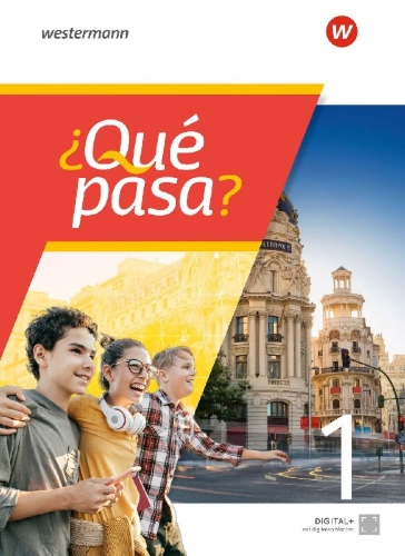 Buchcover und Innenansicht für das Buch: ¿Qué pasa? 1 Schulbuch