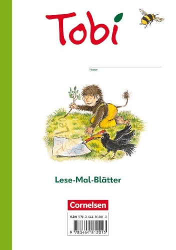 Buchcover und Innenansicht für das Buch: Tobi. Lese-Mal-Blätter - Zum sinnerfassenden Lesen